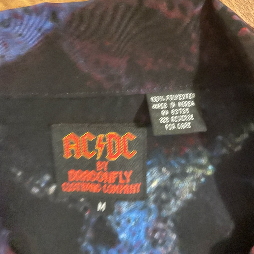 AC/DC by Dragonfly Black and Red Patch - Picture 3 of 7